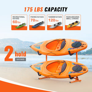The Ultimate Kayak Storage Solution: Freestanding Kayak Storage Rack