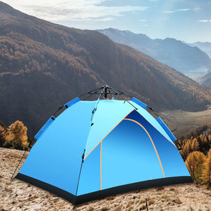 Experience the Great Outdoors with the Automatic Double-Decker Outdoor Camping Tent
