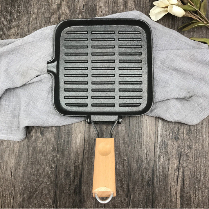 Camping Cookware Cast Iron Steak Skillet Folding Pan: Your Ultimate Outdoor Cooking Companion
