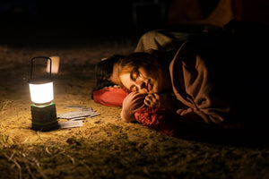 Staying Visible with Flashlights and Lanterns