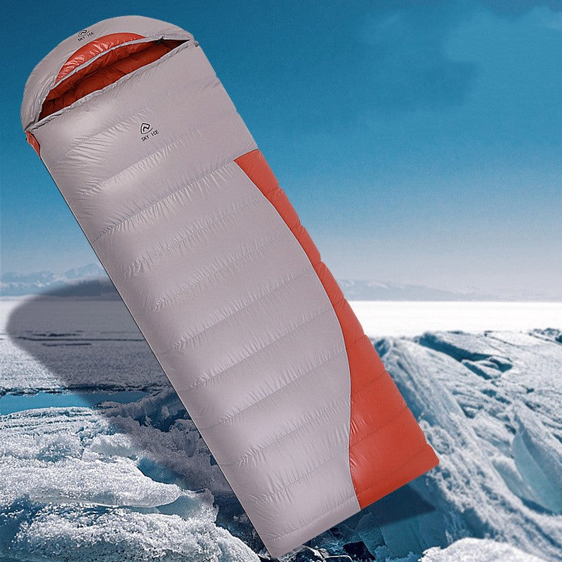Envelope Style Outdoor Down Camping Sleeping Bag