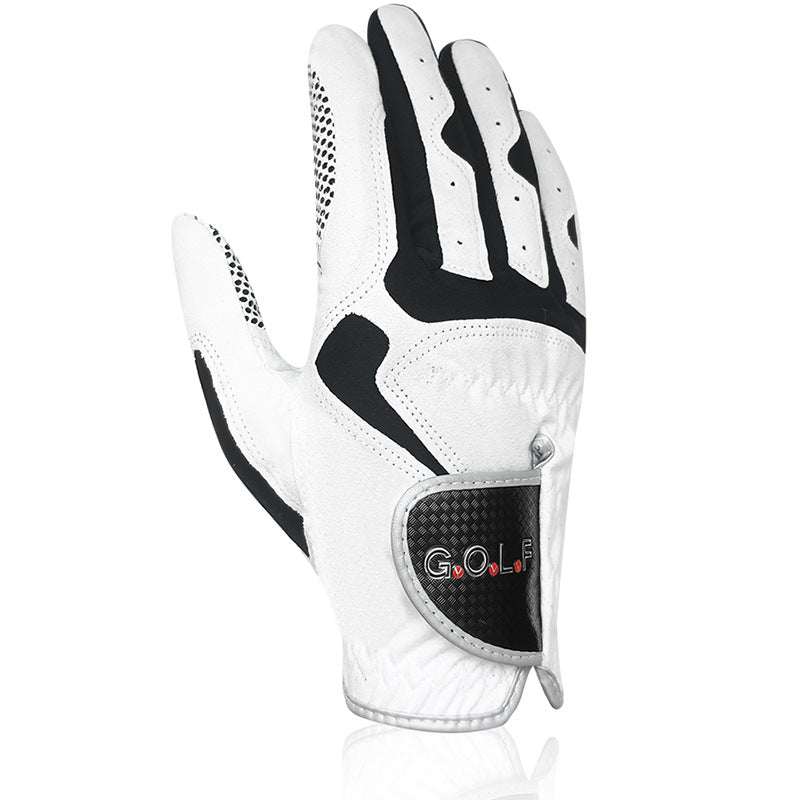 Breathable Microfiber Non-Slip Golf Gloves
