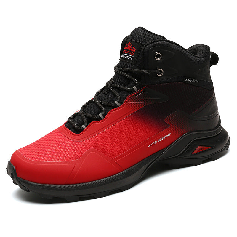 Men’s Winter High-Top Outdoor Hiking Sports Shoes Large Size