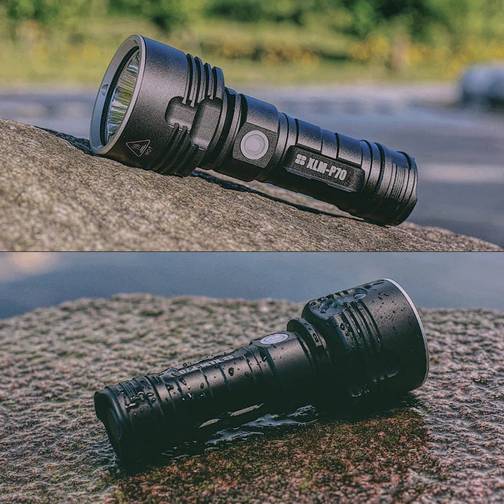 Strong Focus LED Rechargeable Super Bright Outdoor Xenon Flashlight