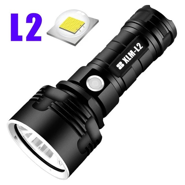 Strong Focus LED Rechargeable Super Bright Outdoor Xenon Flashlight