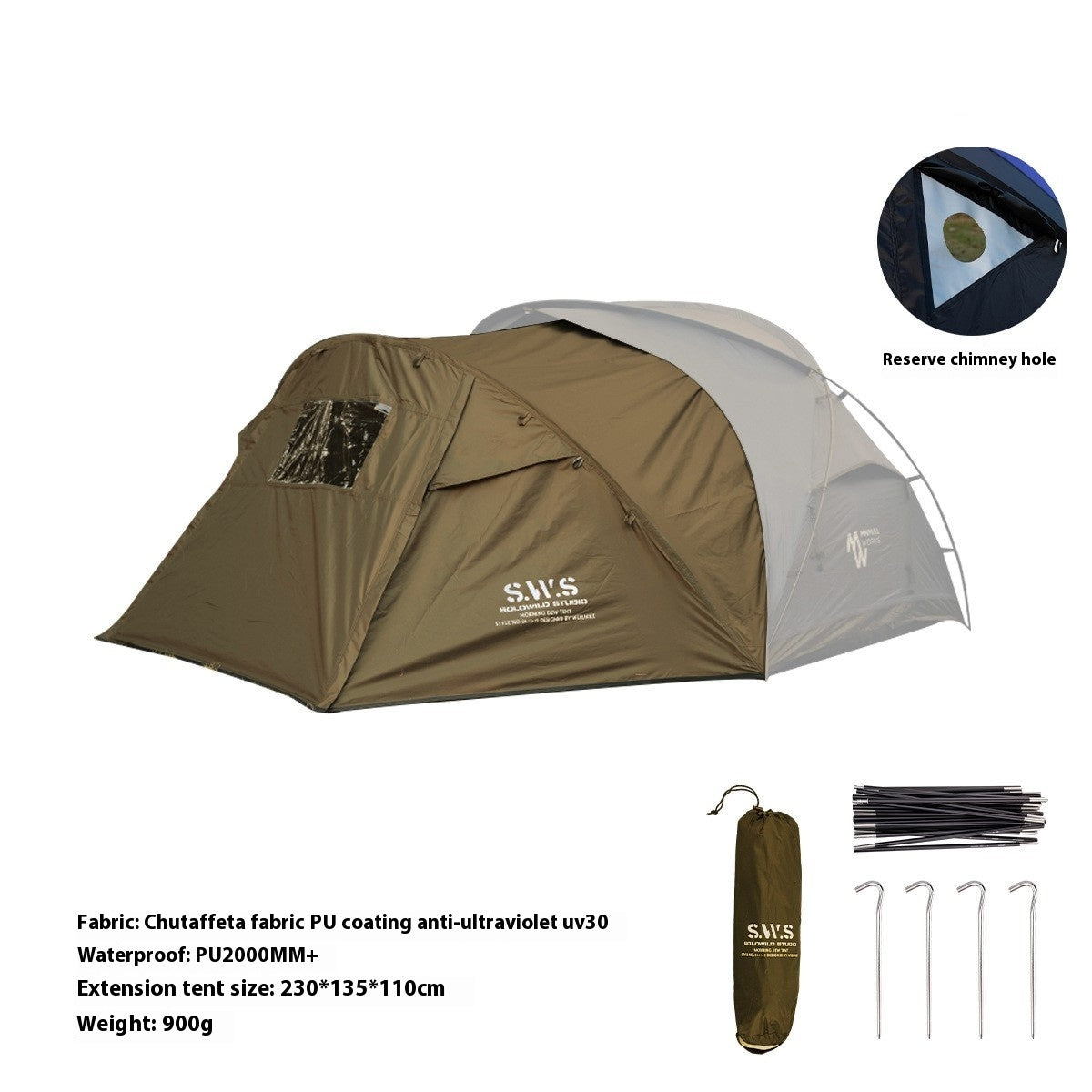 Durable Outdoor Camping Tent And Essential Camping Equipment Set Complete Gear Kit