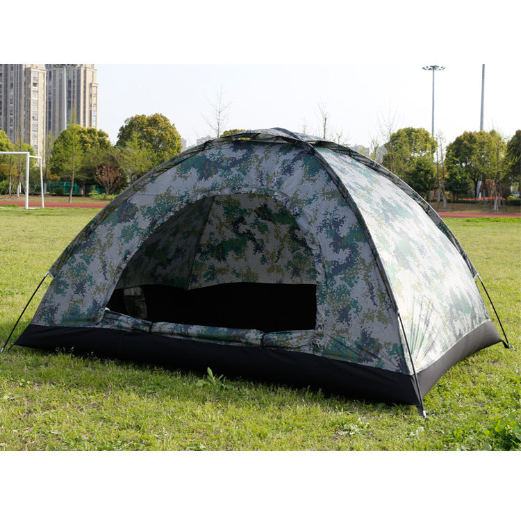 3-4 Person Camouflage Outdoor Mountaineering And Beach Camping Tent