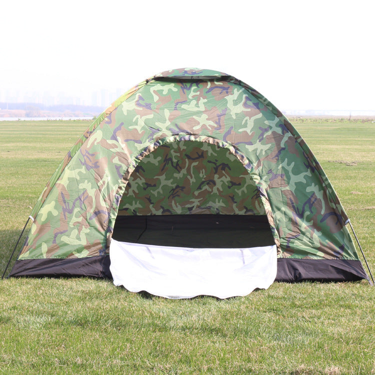 3-4 Person Camouflage Outdoor Mountaineering And Beach Camping Tent