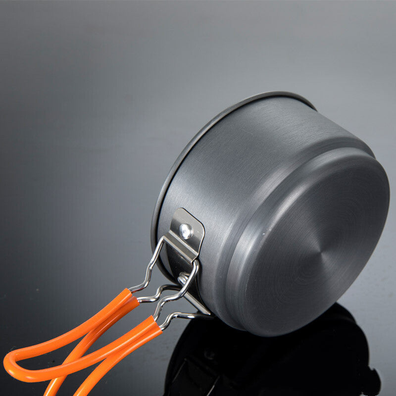 Outdoor Heat-Collecting Single-Pot Camping Cookware For Mountaineering