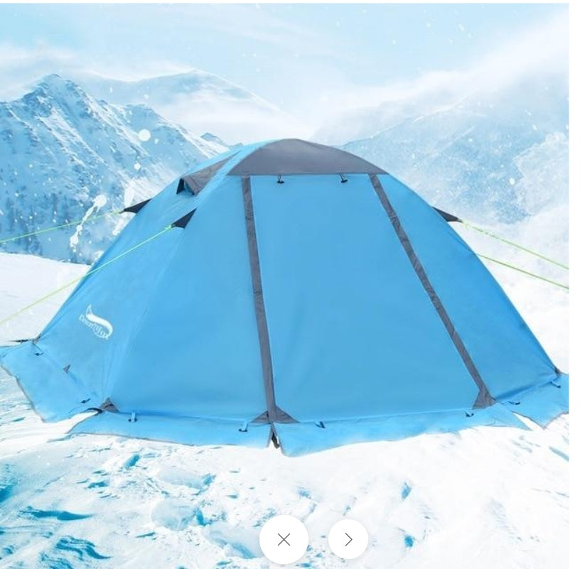 Desert Fox Double-Layer Aluminum Pole Outdoor Camping Tent