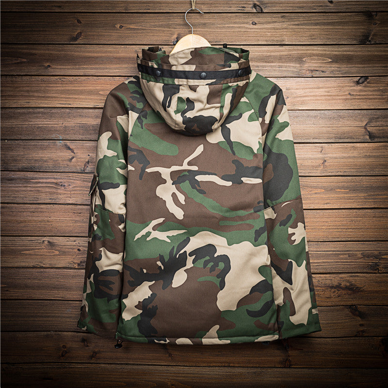 Winter Camouflage Cotton Jacket for Men