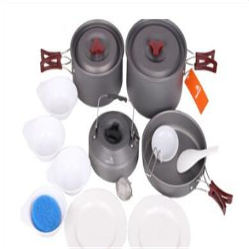 Camping Cookware Set For Picnic And Hiking
