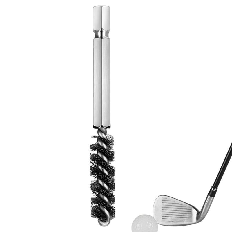 Golf Club Cleaning Brush Six-Angle Rod Design