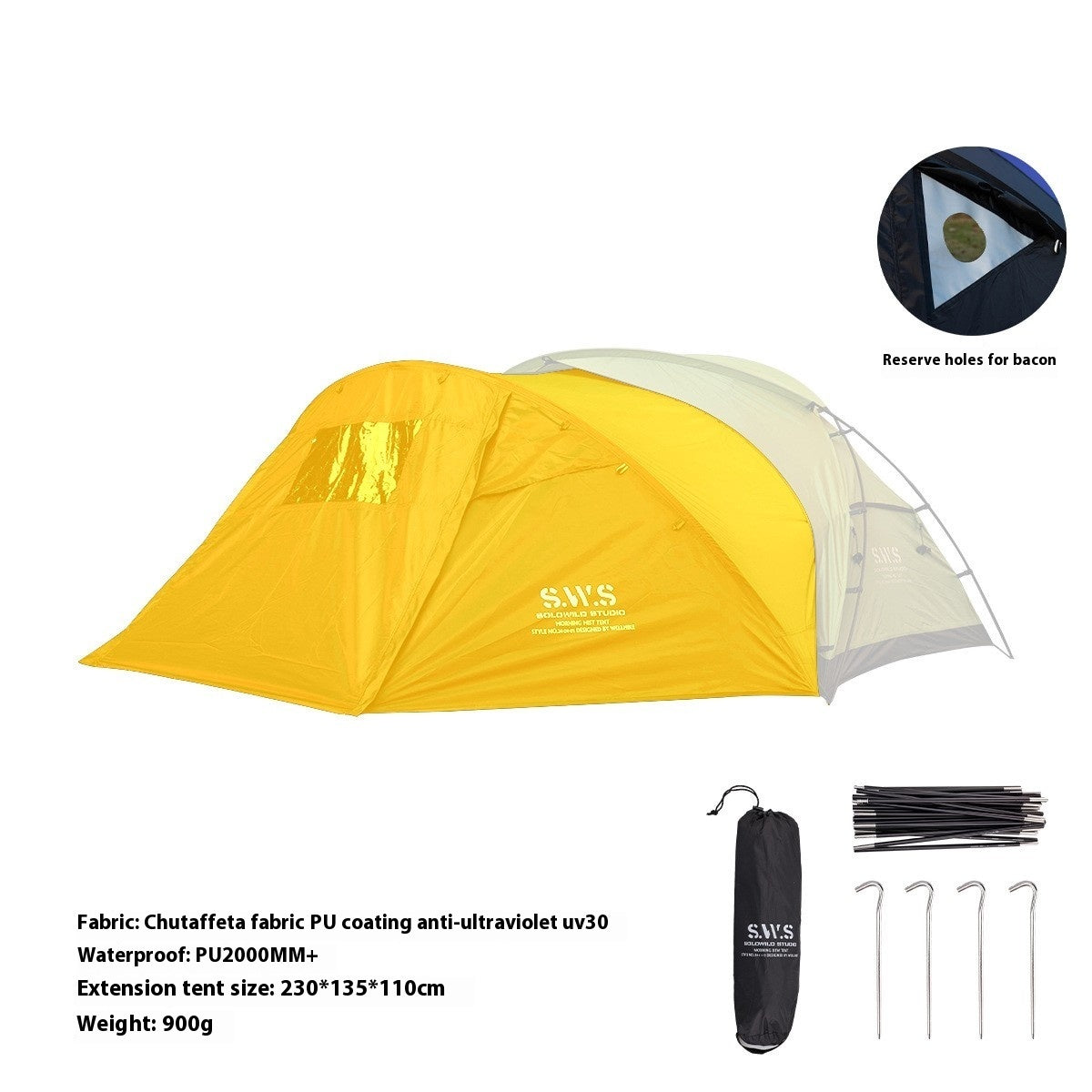 Durable Outdoor Camping Tent And Essential Camping Equipment Set Complete Gear Kit