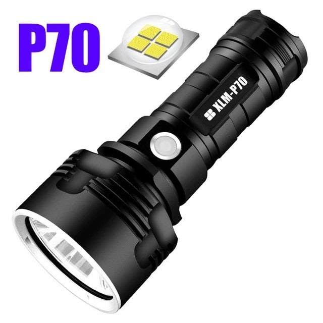 Strong Focus LED Rechargeable Super Bright Outdoor Xenon Flashlight