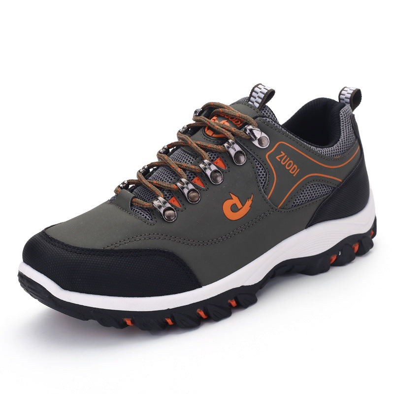 Men’s Large Size Low-Cut Outdoor Hiking Shoes