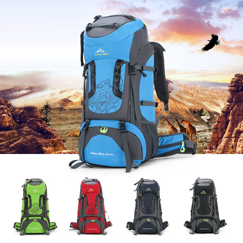 Waterproof Large-Capacity Hiking And Camping Backpack