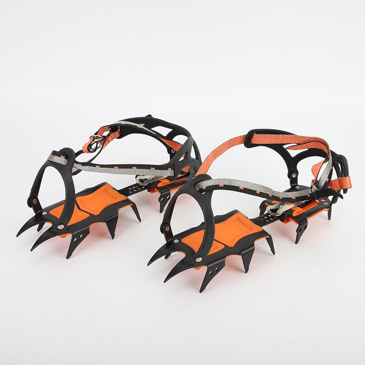 Twelve-Tooth Non-Slip Snow Climbing Crampons Shoe Covers