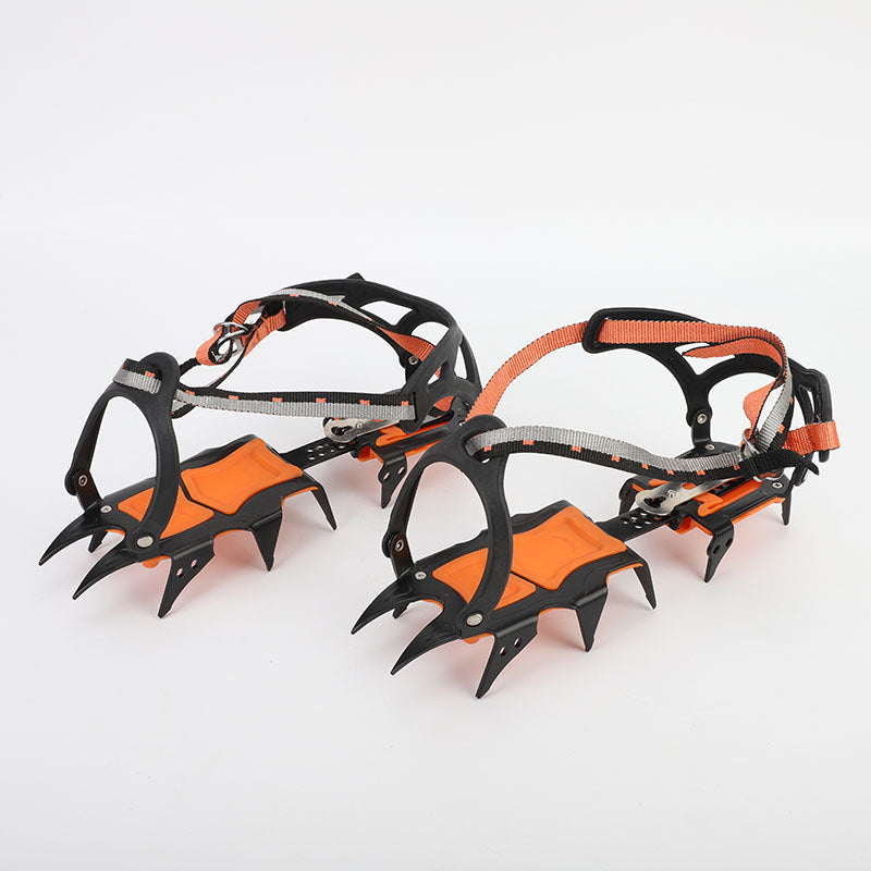 Twelve-Tooth Non-Slip Snow Climbing Crampons Shoe Covers