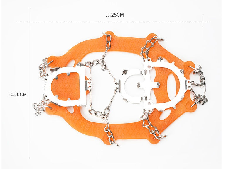 Non-Slip Snow Claw Shoe Cover Winter Ice Grip Chain