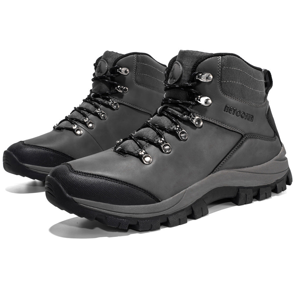 Waterproof Non-Slip High-Top Outdoor Hiking Shoes