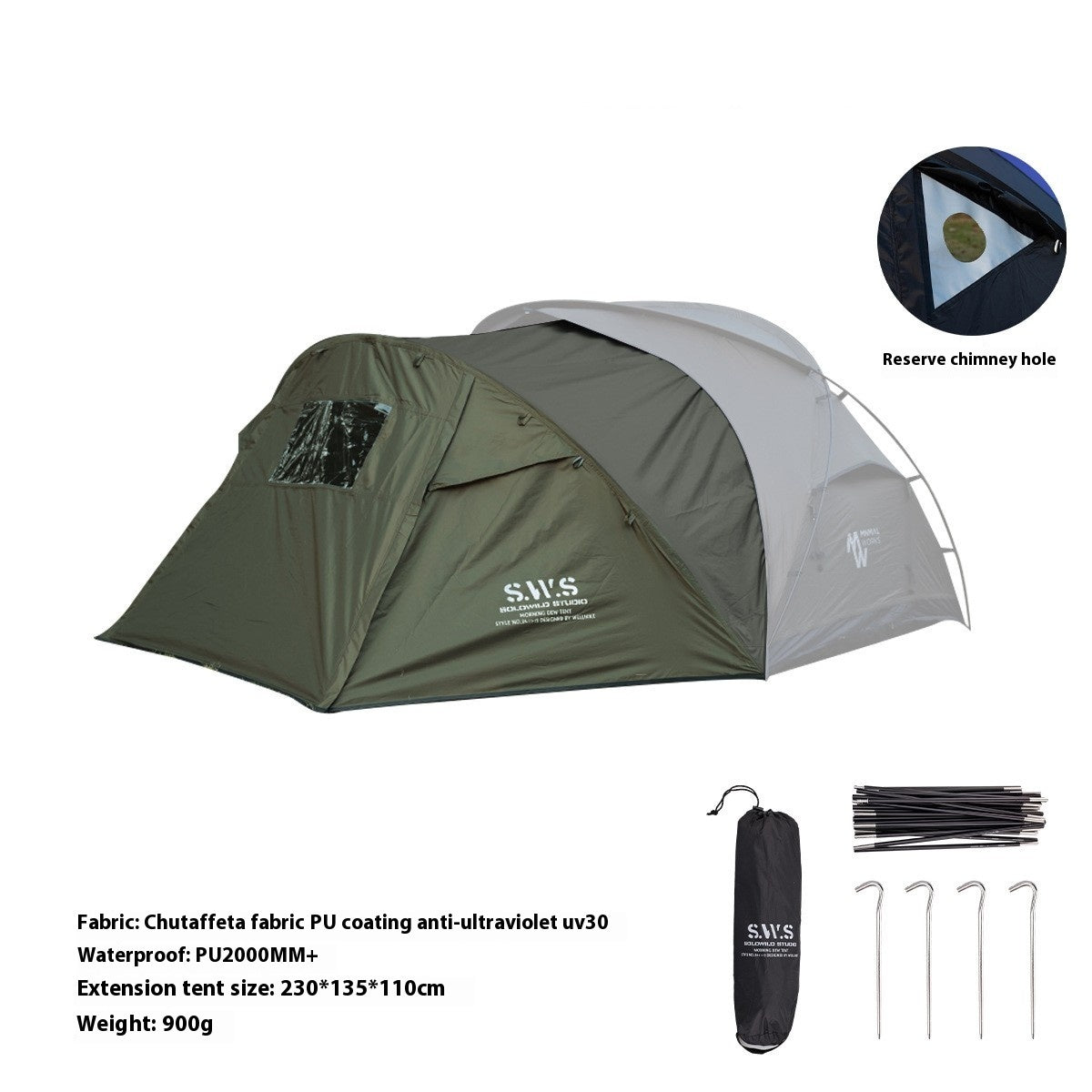 Durable Outdoor Camping Tent And Essential Camping Equipment Set Complete Gear Kit
