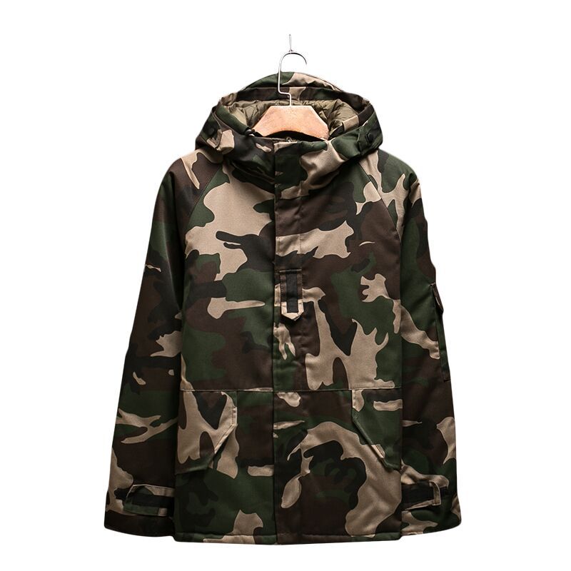 Winter Camouflage Cotton Jacket for Men