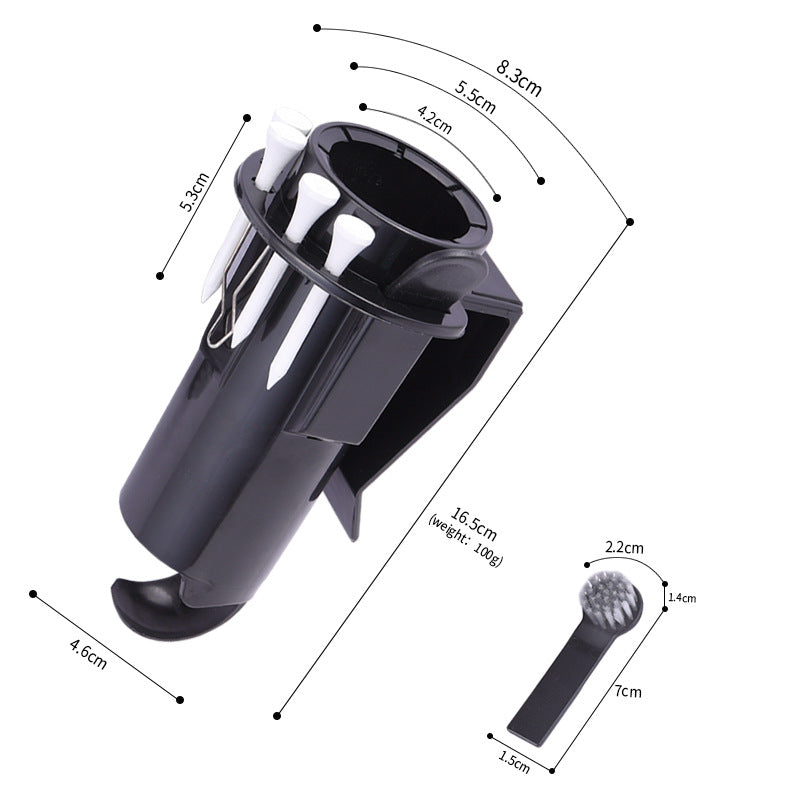 Golf Ball Fork And Groove Cleaning Brush Tool