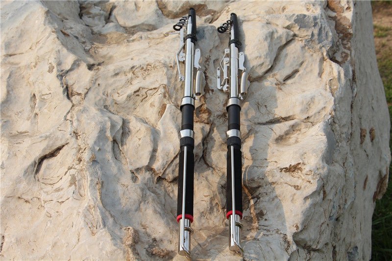 Automatic Spring Fishing Rod Set With Support Stand And Full Accessories Package