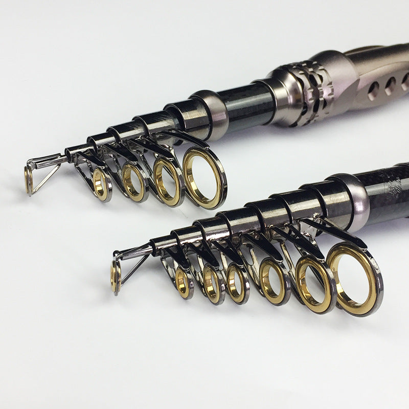 Weihe Retractable Sea Fishing Rod 1.8–3.3m Carbon Fiber Telescopic Rod