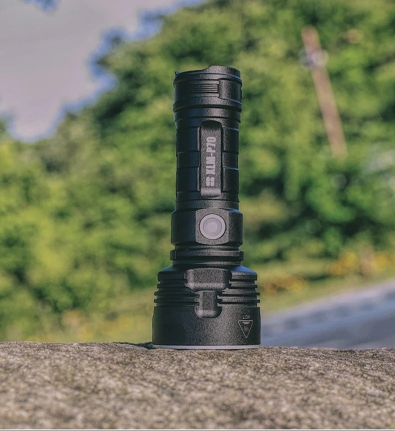 Strong Focus LED Rechargeable Super Bright Outdoor Xenon Flashlight