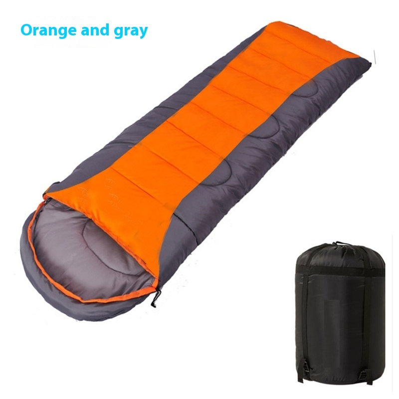 Thickened Warm Portable Camping Sleeping Bag for Outdoor Travel