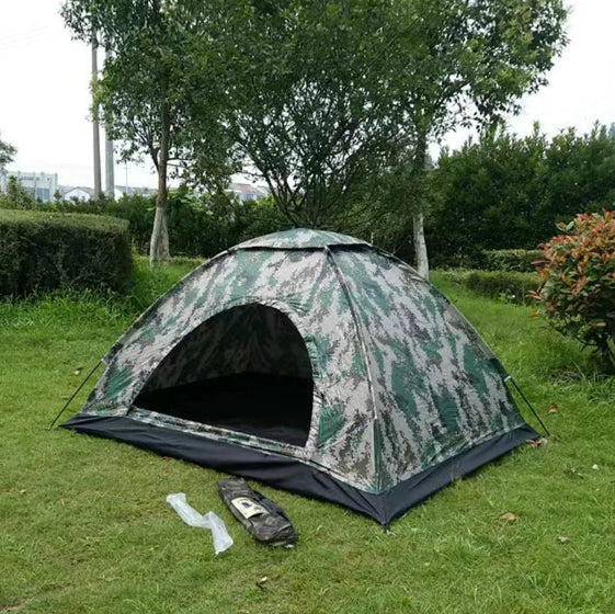 Outdoor Camouflage Single And Double Layer Tourist Tent