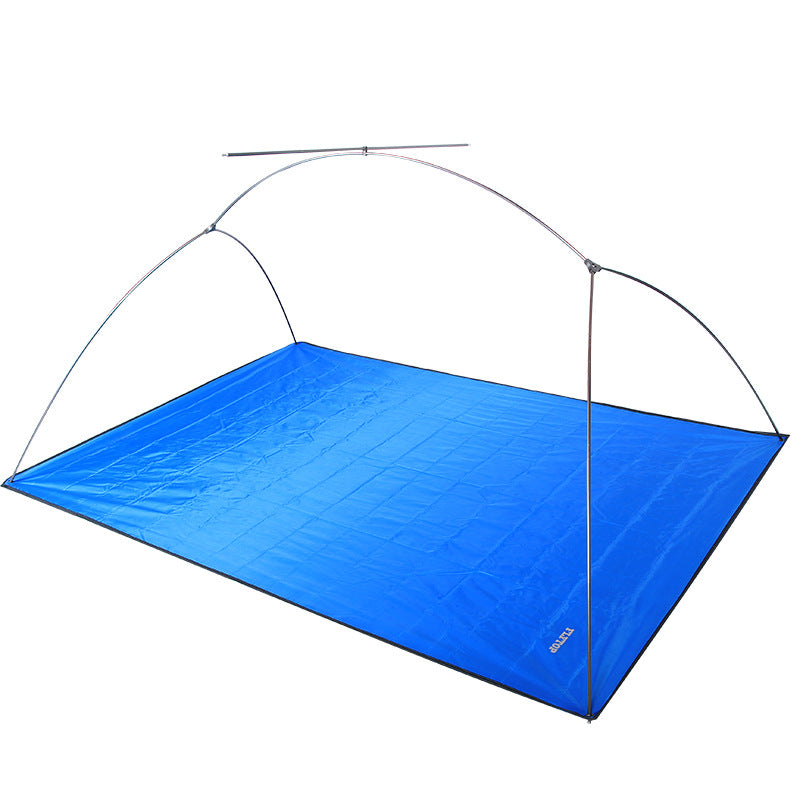 Double-Layer Aluminum Pole Outdoor Camping Tent