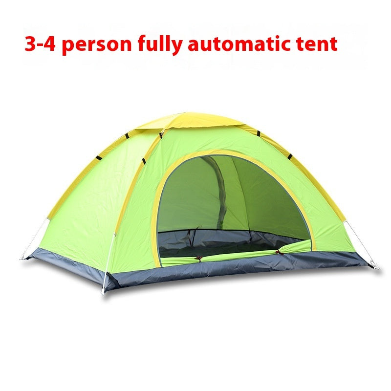 Automatic Multi-Person Double-Door Camping Tent