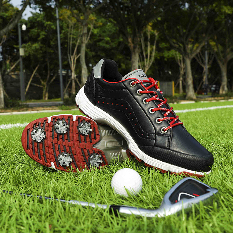 Men’s Plus Size Spiked Golf Shoes