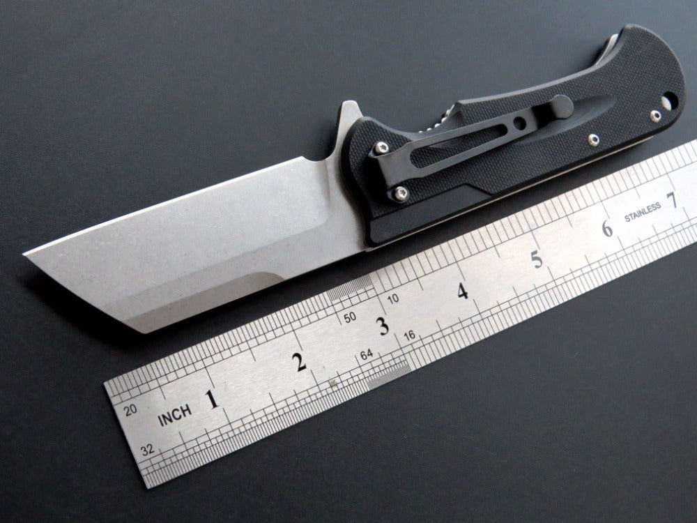 Stainless Steel Folding Outdoor Camping And Hunting Knife