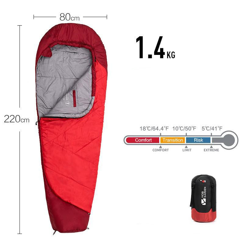 Mummy Style Thickened Winter Sleeping Bag for Outdoor Camping Use