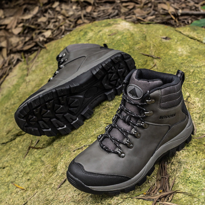 Waterproof Non-Slip High-Top Outdoor Hiking Shoes