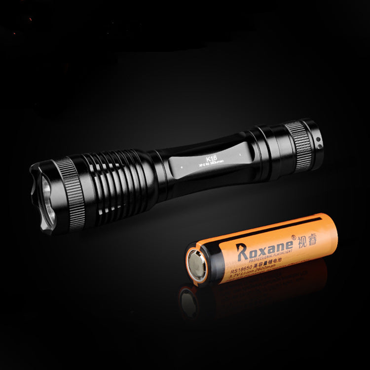 Long-Range LED Flashlight