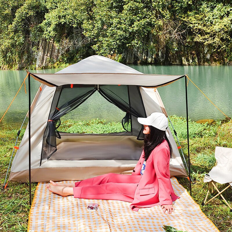 Fully Automatic Multi-Person Rainproof Beach Camping Tent