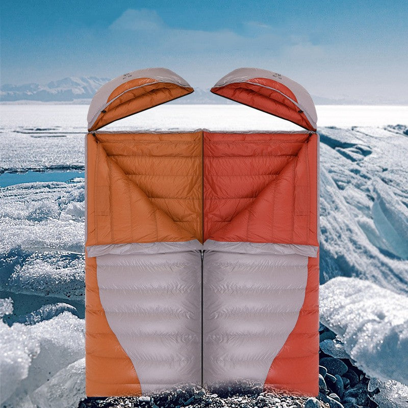 Envelope Style Outdoor Down Camping Sleeping Bag