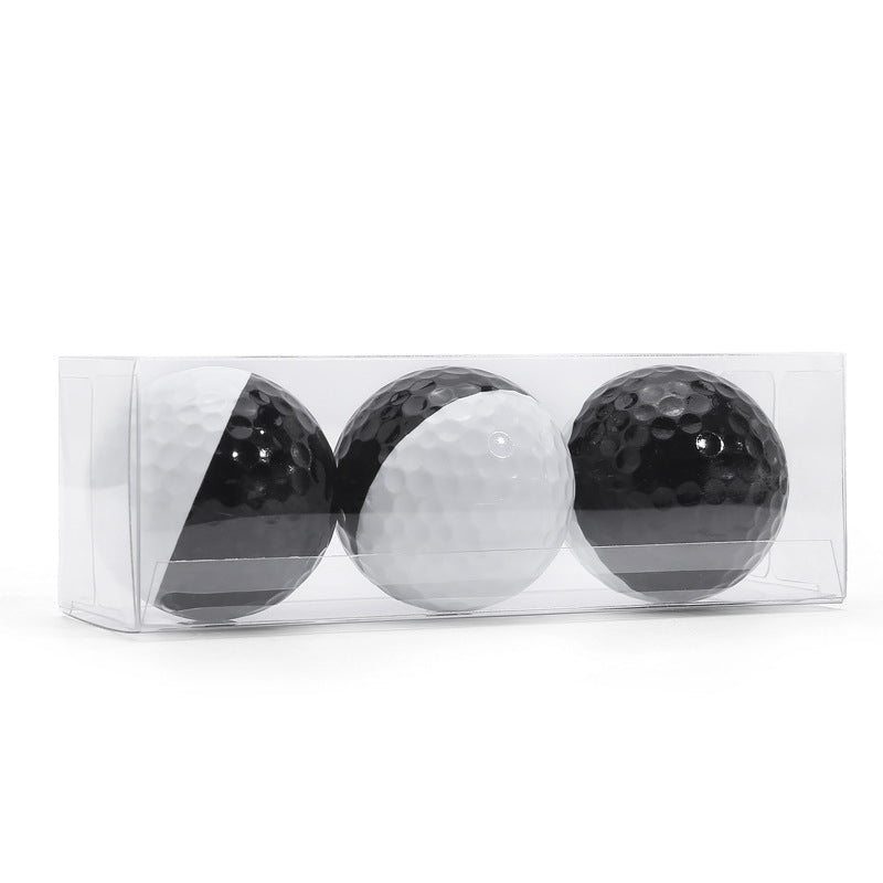 Two-Tone Two-Layer Golf Putting Practice Ball