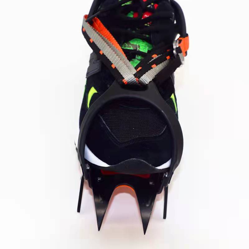 Outdoor 12-Tooth Non-Slip Mountaineering Crampons Shoe Covers