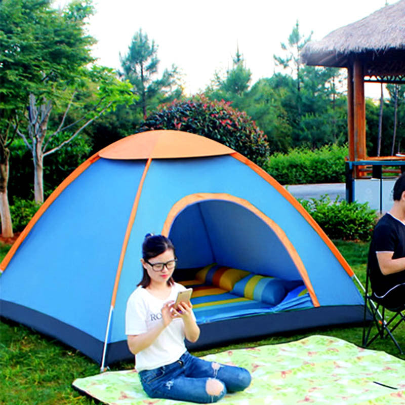 Automatic Outdoor Camping Tent with Double Doors