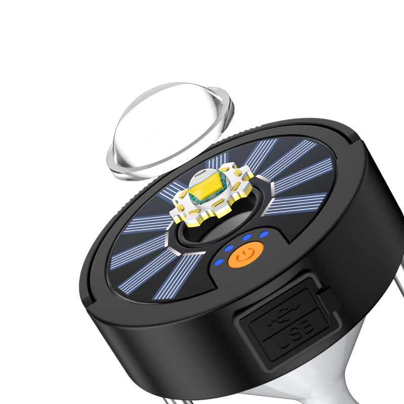 Rechargeable Outdoor Emergency Camping Lantern Portable Horse Style High Brightness Light