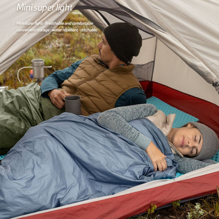 Lightweight Summer Envelope Sleeping Bag for Outdoor Camping Travel