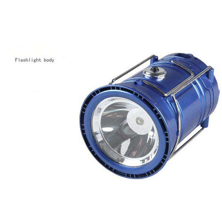 Solar Charging Multifunctional Telescopic Camping Lantern Tent Lamp