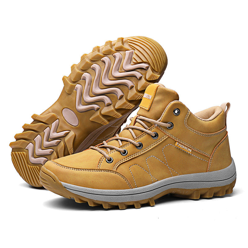 Fashion Men's High Top Outdoor Hiking Shoes
