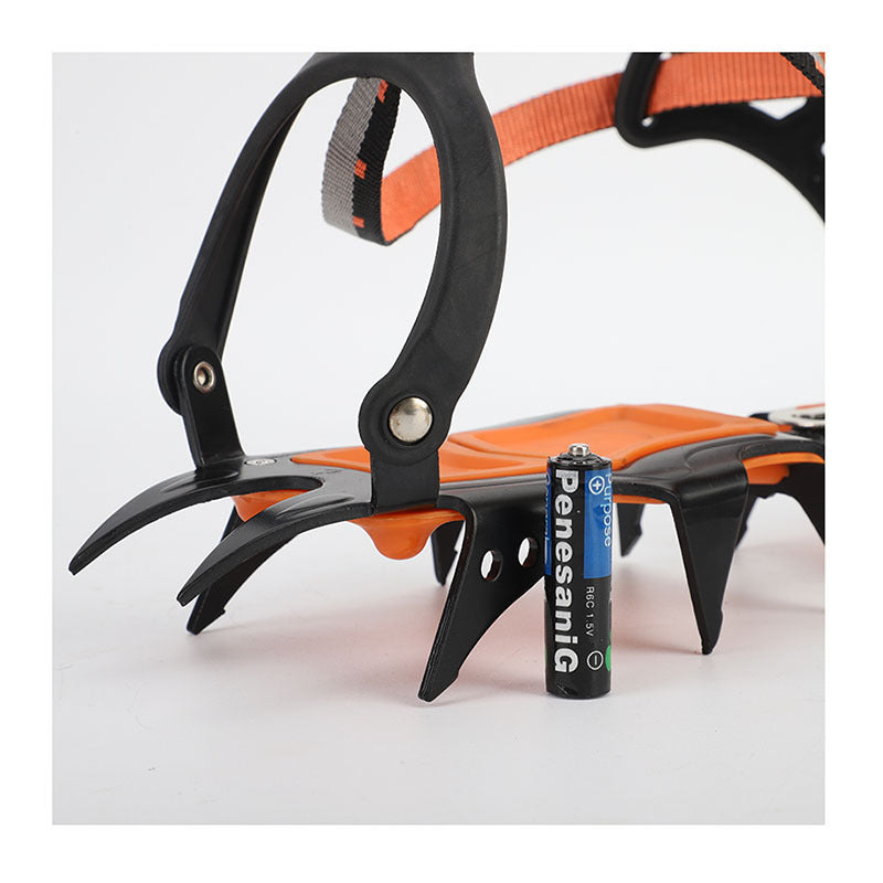 Twelve-Tooth Non-Slip Snow Climbing Crampons Shoe Covers
